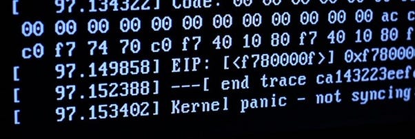 Recover a crashed Linux 8.10 VM